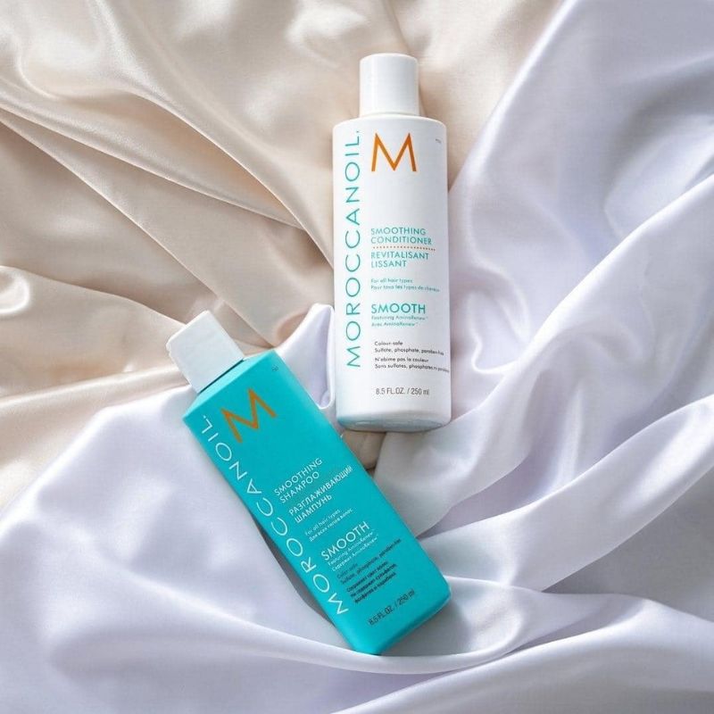 Set Gội Xả Moroccanoil Smooth Suôn Mượt 250ml X 2